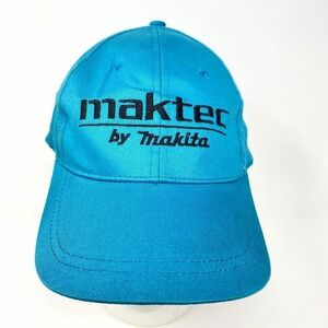 VTG Maktec by‎ Makita Strapback Hat Cap Tools Drill Blue Logo
